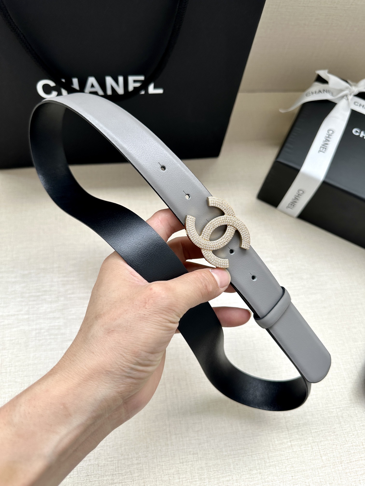 Chanel Leather Belts 1:1 Mirror Version
