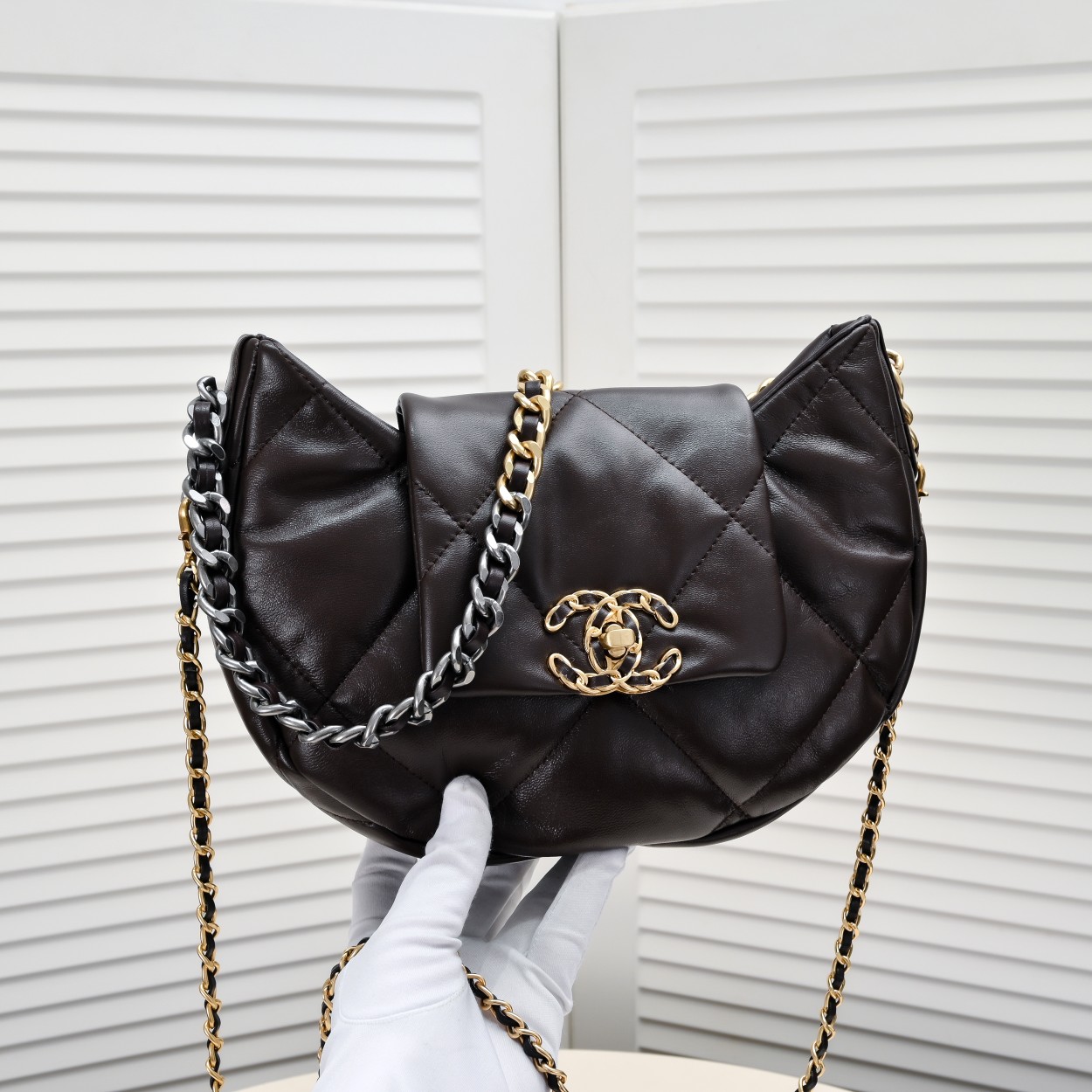 Chanel 19Bag Hobo Underarm Bag Shoulder Bag Handbag