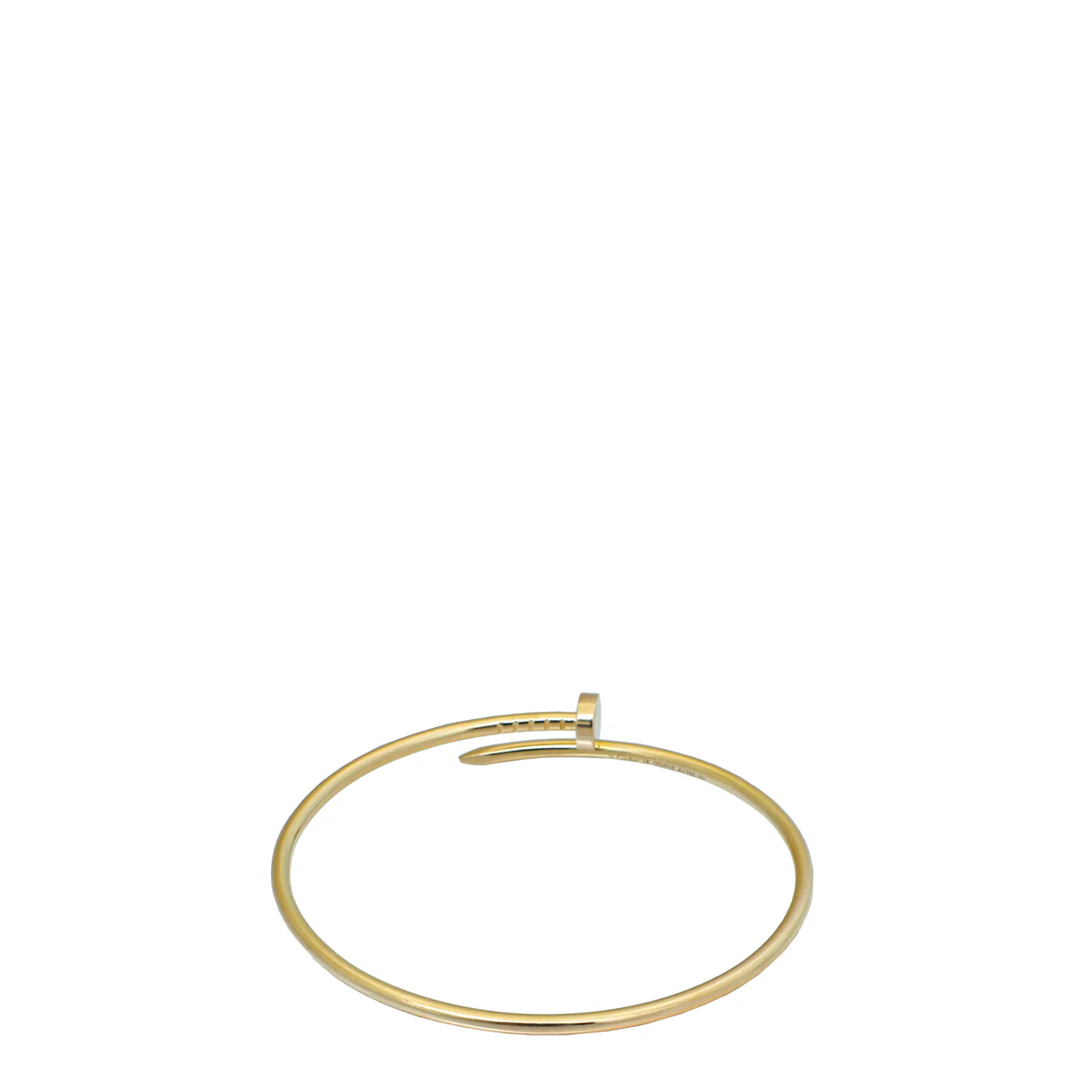Cartier 18K Pink Gold Small Model Juste Un Clou Bracelet 18
