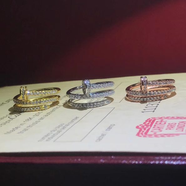 Nail Ring Dupe, Full Diamonds