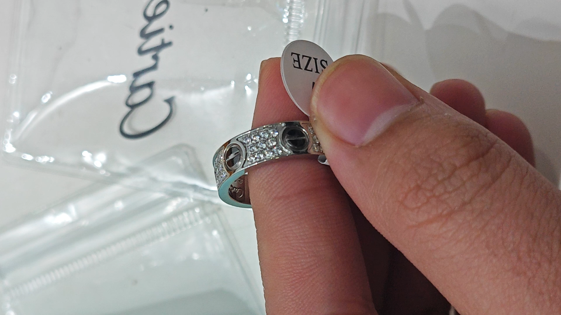 Cartier Love Ring with Diamonds