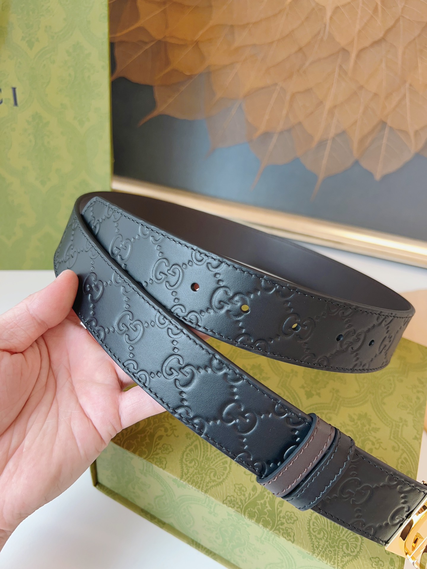 Gucci Leather Belts 1:1 Mirror Version