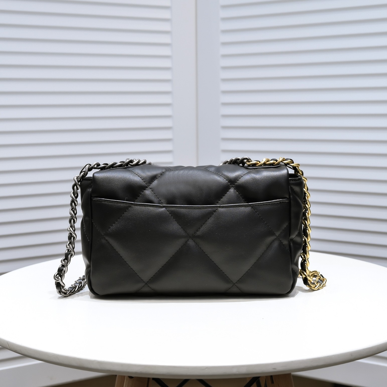 Chanel Chanel Lambskin Quilted Small 19 Flap Shoulder Bag Handbag