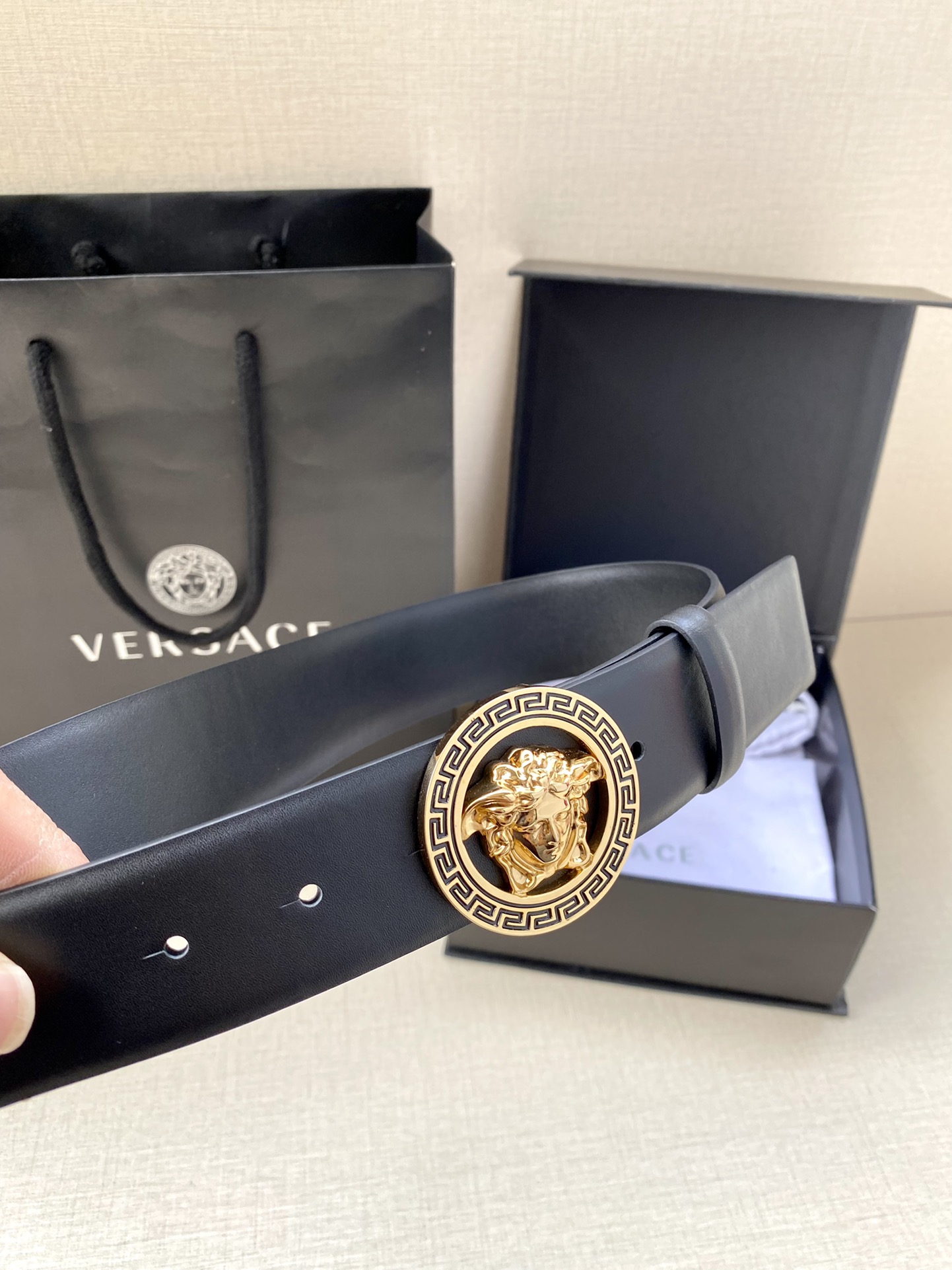 Versace Leather Belts 1:1 Mirror Version