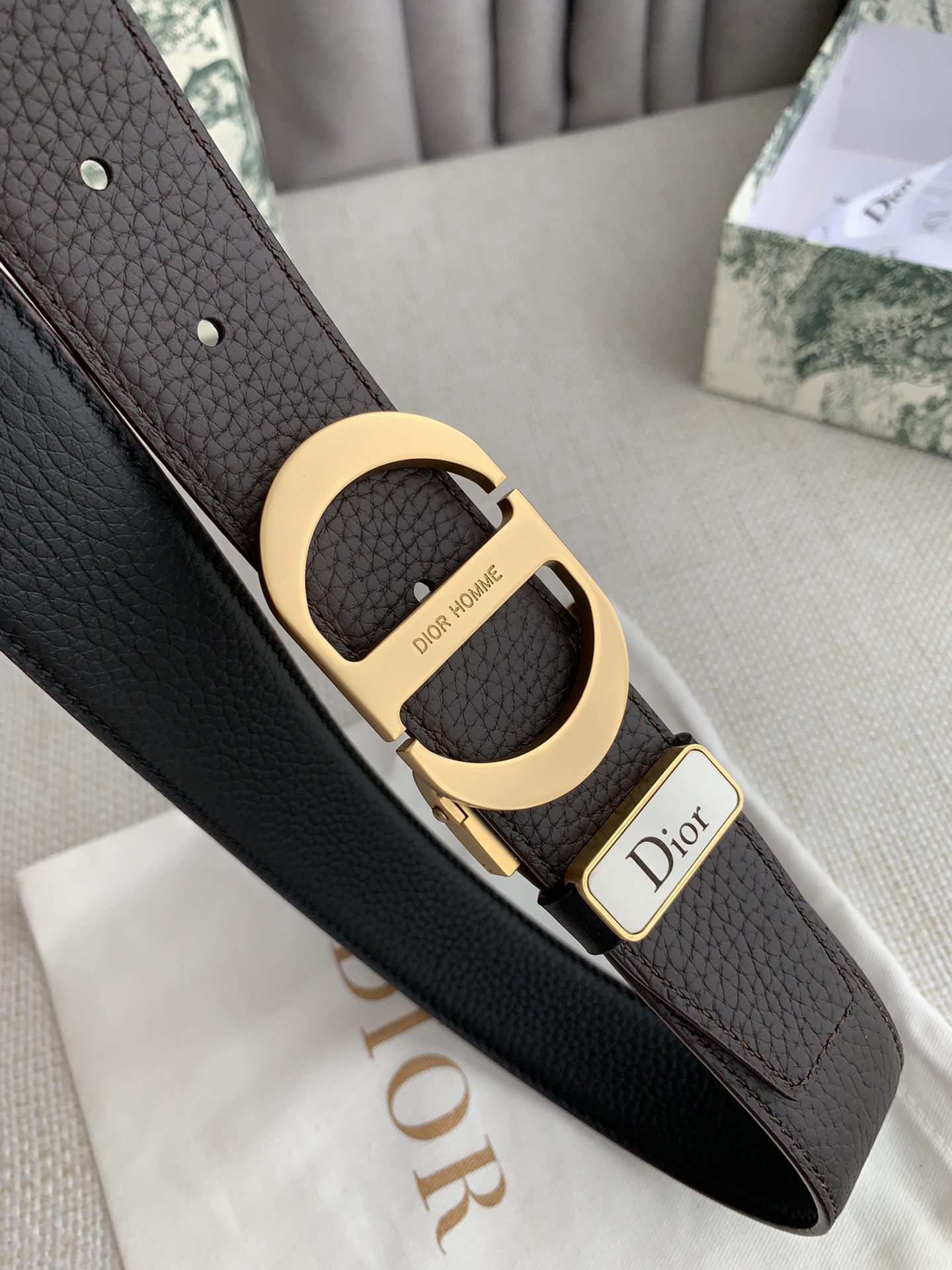 Dior Leather Belts 1:1 Mirror Version