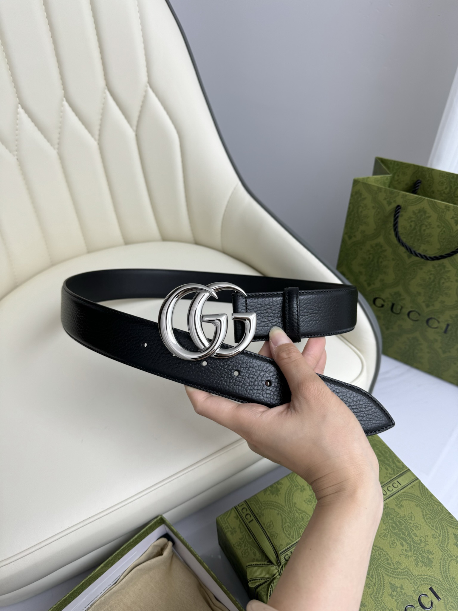 Gucci Leather Belts 1:1 Mirror Version