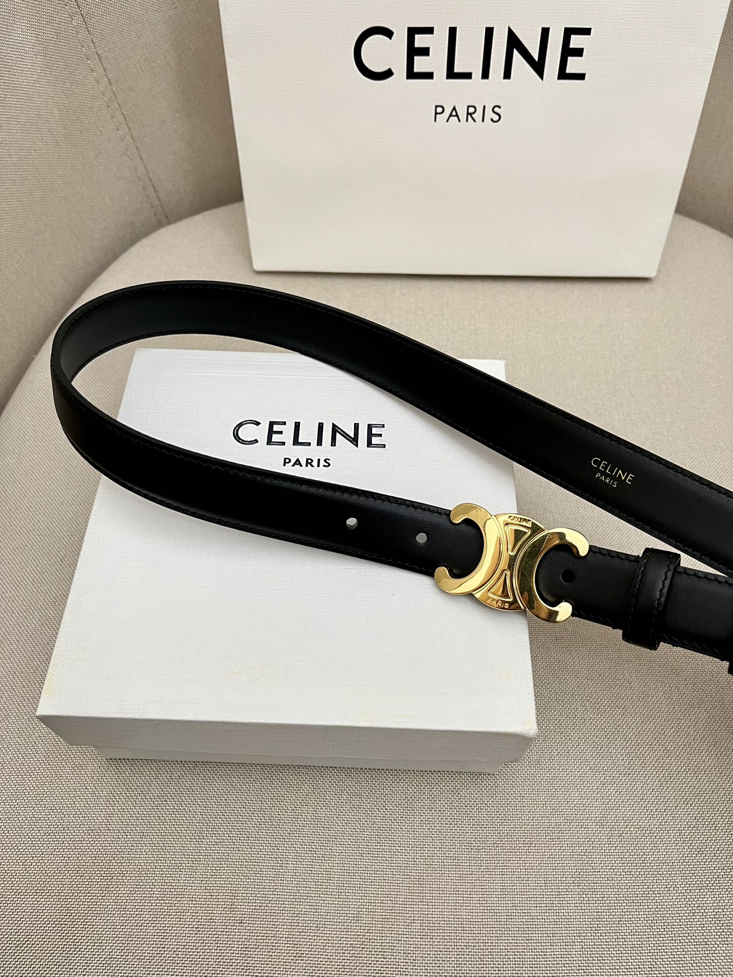 Celine Leather Belts 1:1 Mirror Version