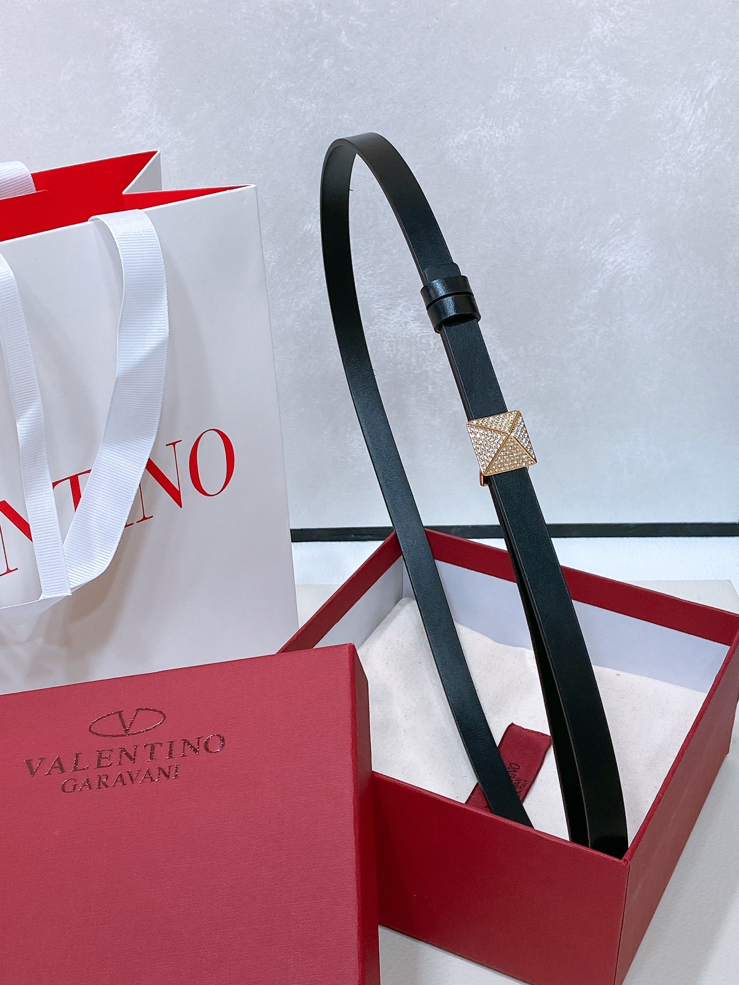 Valentino Leather Belts 1:1 Mirror Version