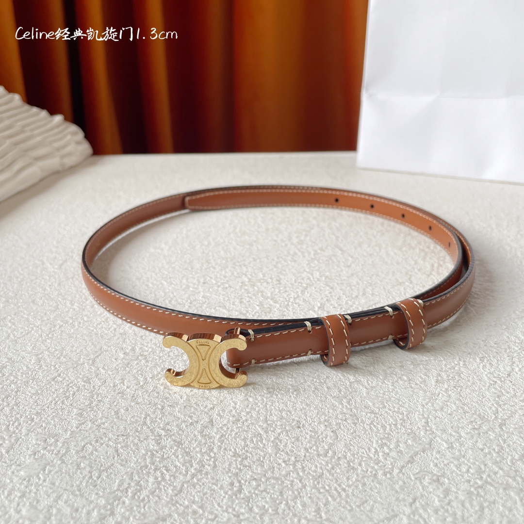 Celine Leather Belts 1:1 Mirror Version