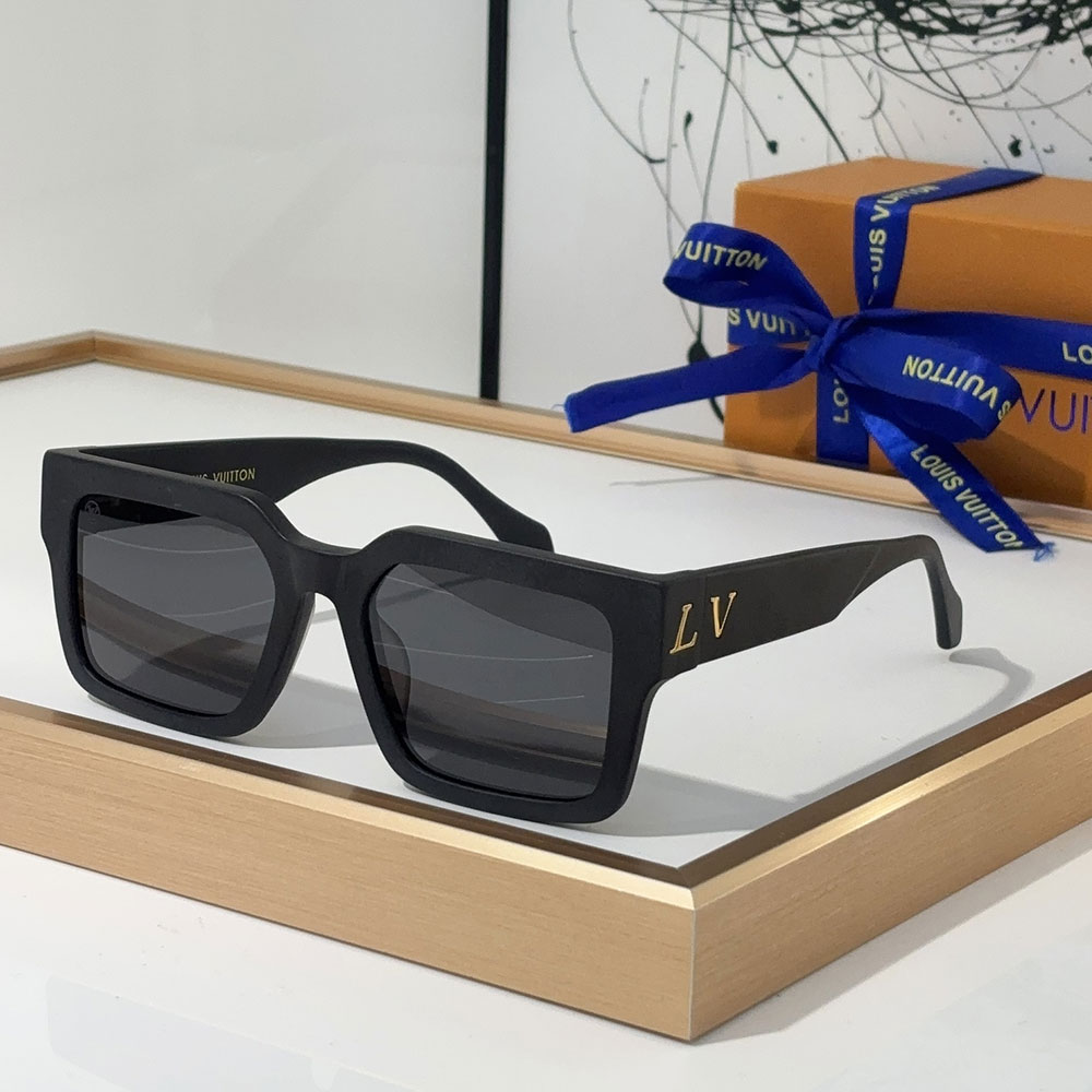 Louis Vuitton LV Mirror leg Logo sunglasses Top quality （Replica）