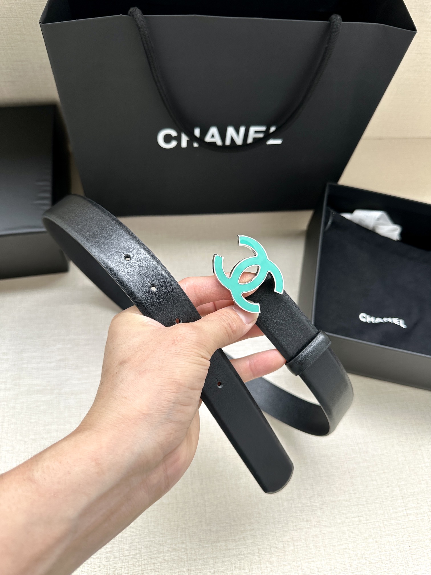 Chanel Leather Belts 1:1 Mirror Version