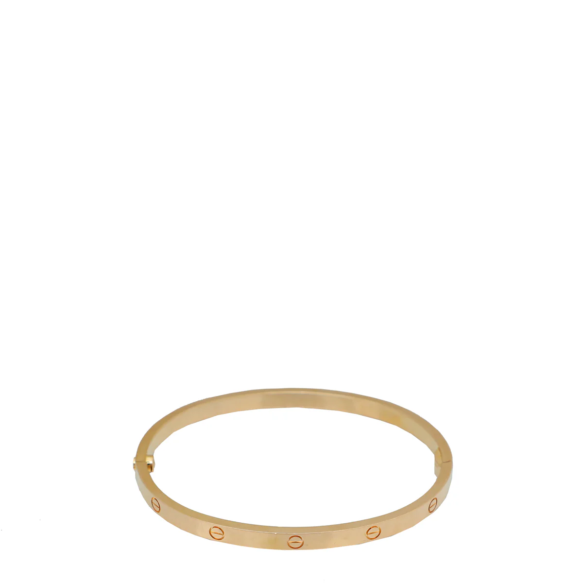 Cartier 18K Rose Gold Love Small Model Bracelet 16