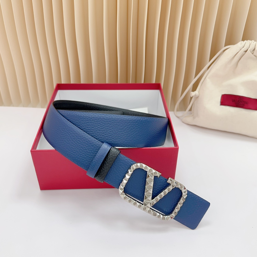 Valentino Leather Belts 1:1 Mirror Version
