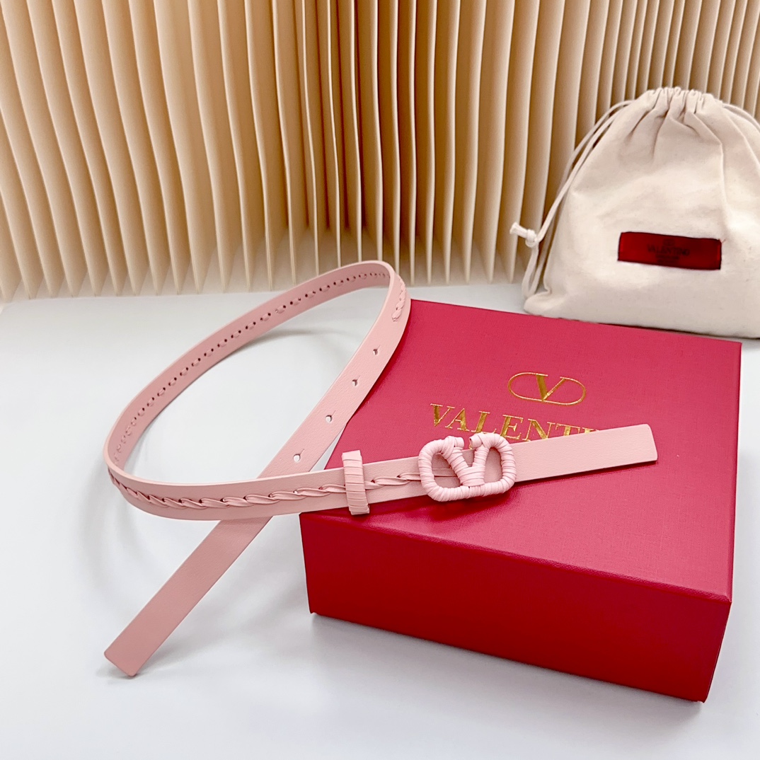 Valentino Leather Belts 1:1 Mirror Version