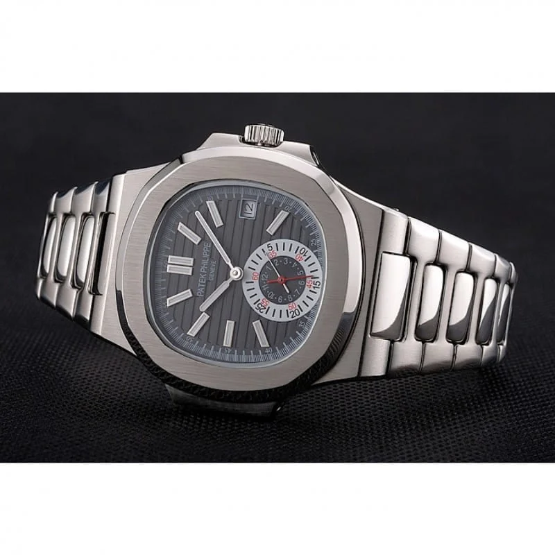 Nautilus 5980/1A-014 Dial Black 40 mm, Stainless Steel