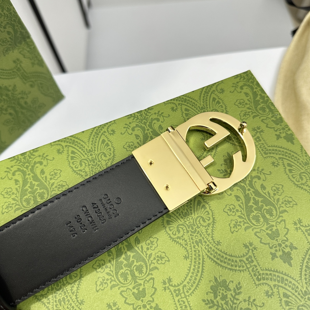 Gucci Leather Belts 1:1 Mirror Version