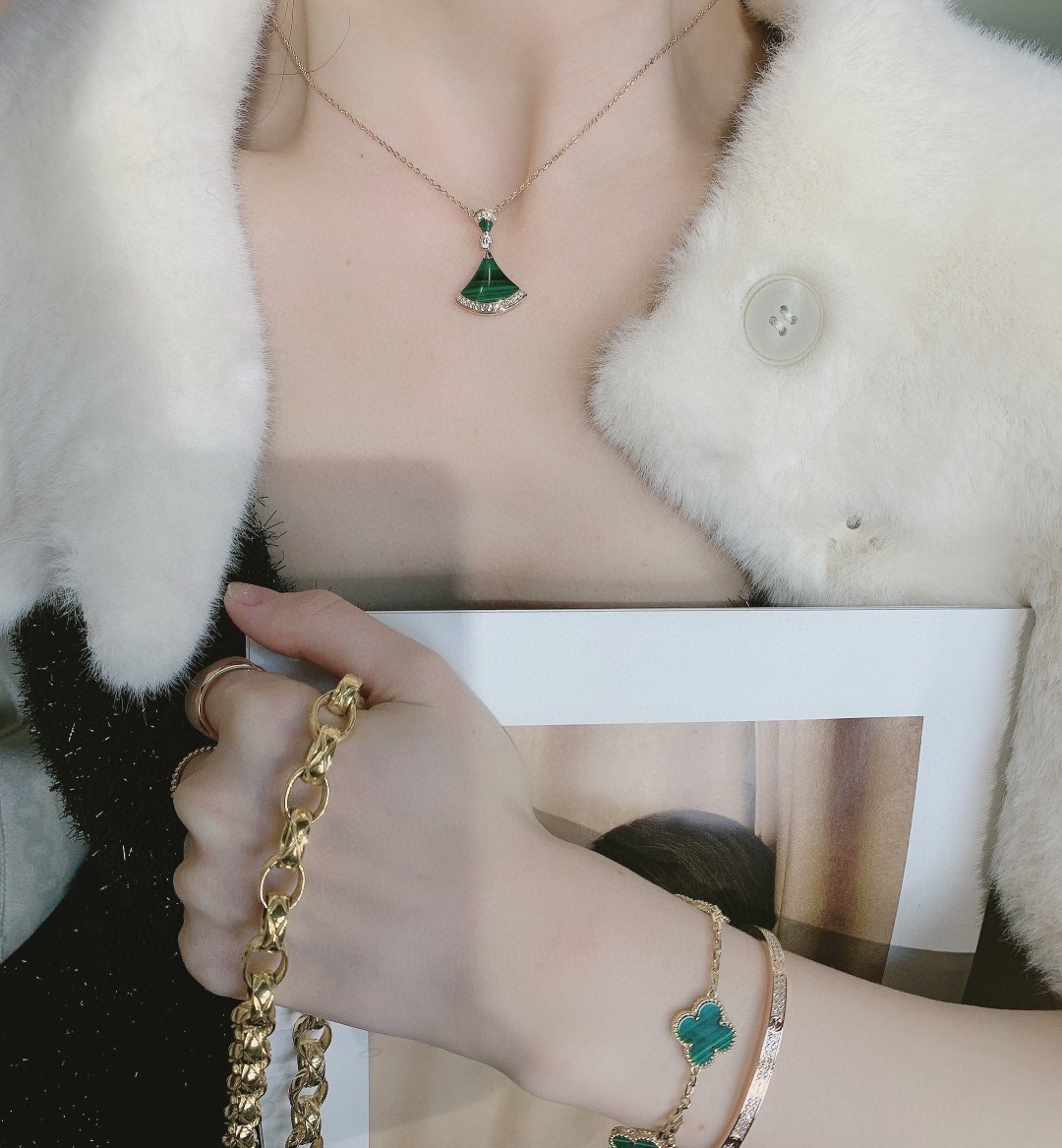 BVLGARI DIVAS' DREAM NECKLACE, Three Style, Rose Gold