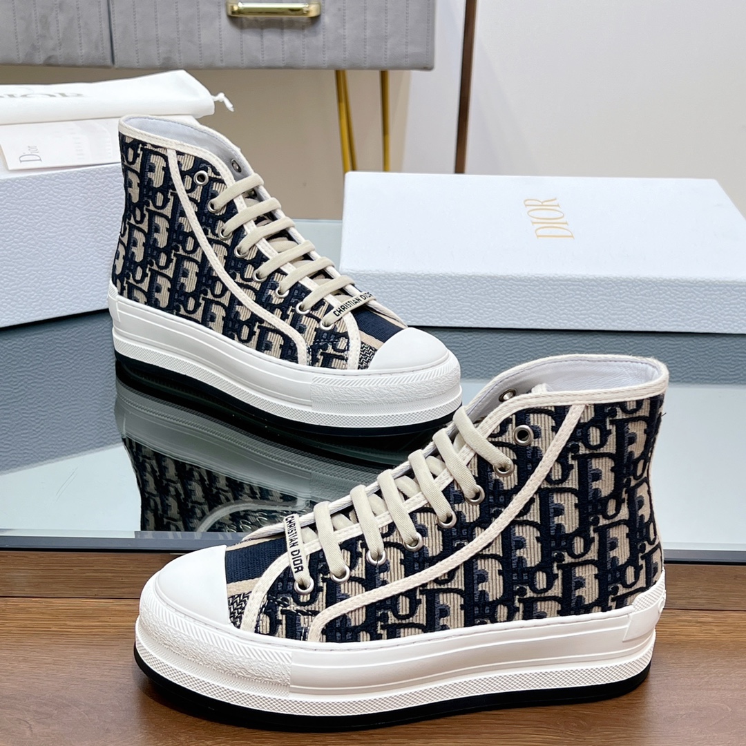 Dior Walk'n'Dior High Shoes Sneaker (Replica)