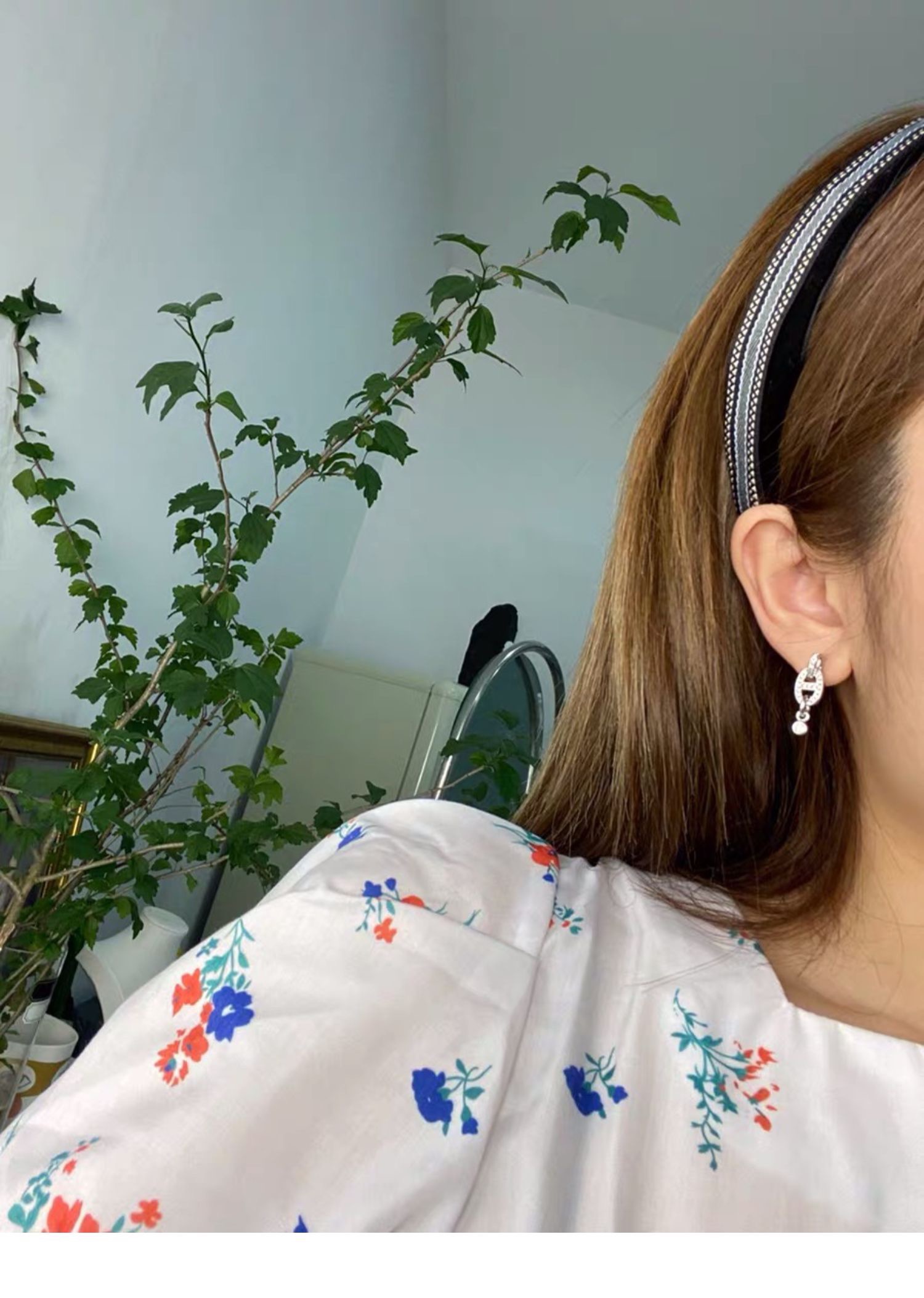 Hermes PM Chaine D'Ancre Enchainee Earrings