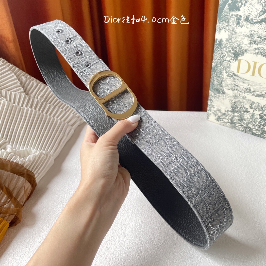 Dior Leather Belts 1:1 Mirror Version
