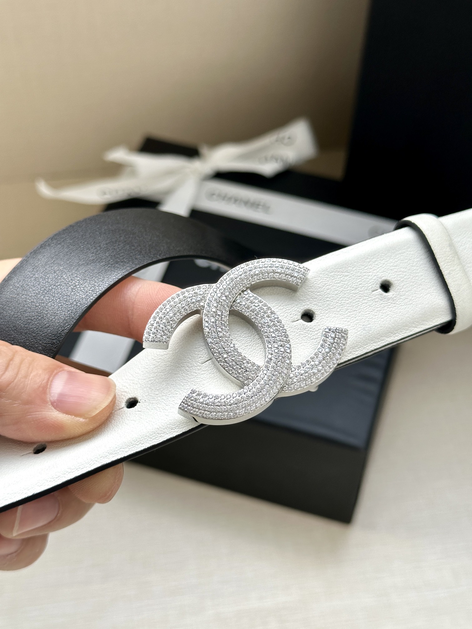 Chanel Leather Belts 1:1 Mirror Version