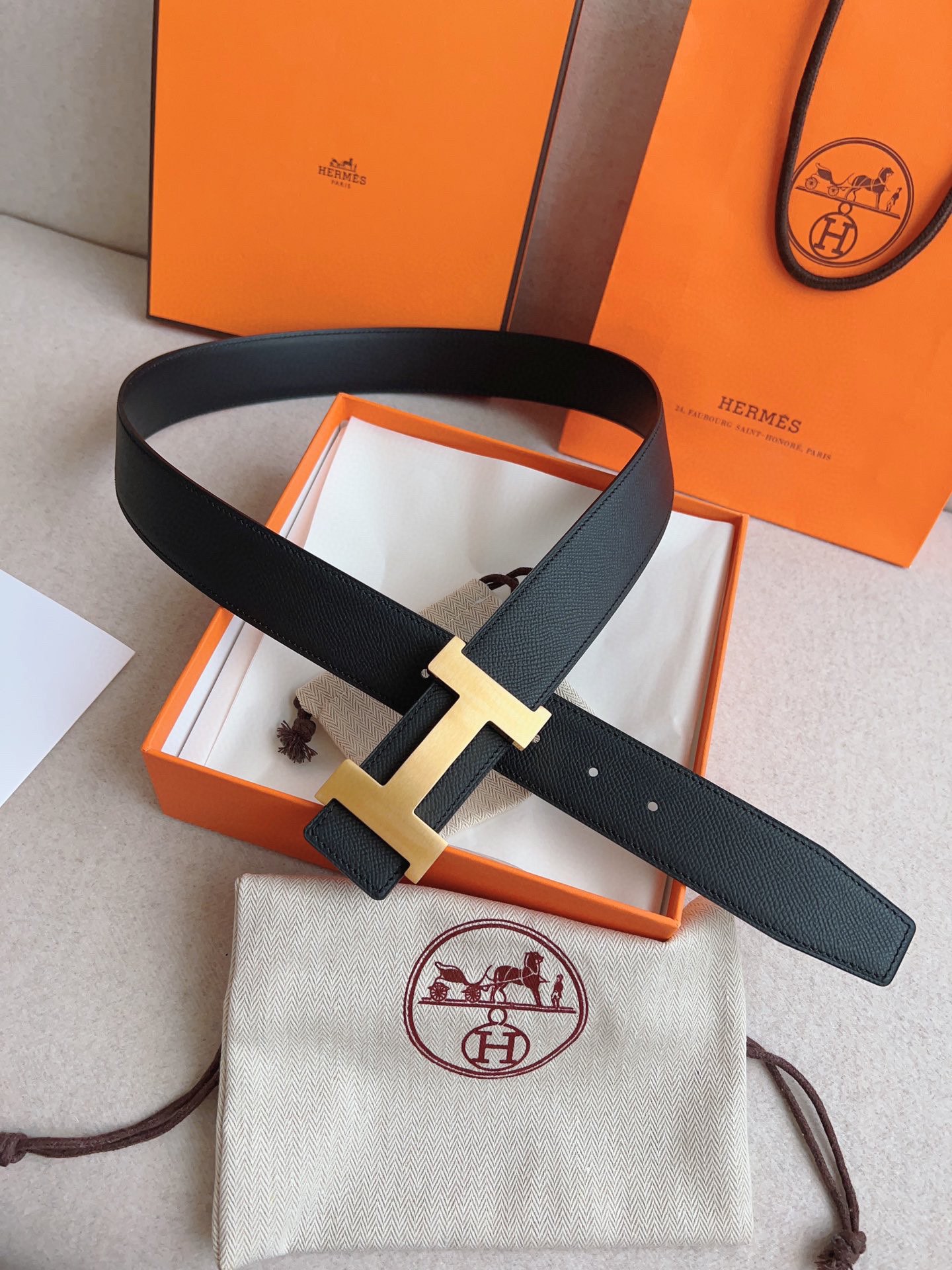 Hermes Leather Belts 1:1 Mirror Version