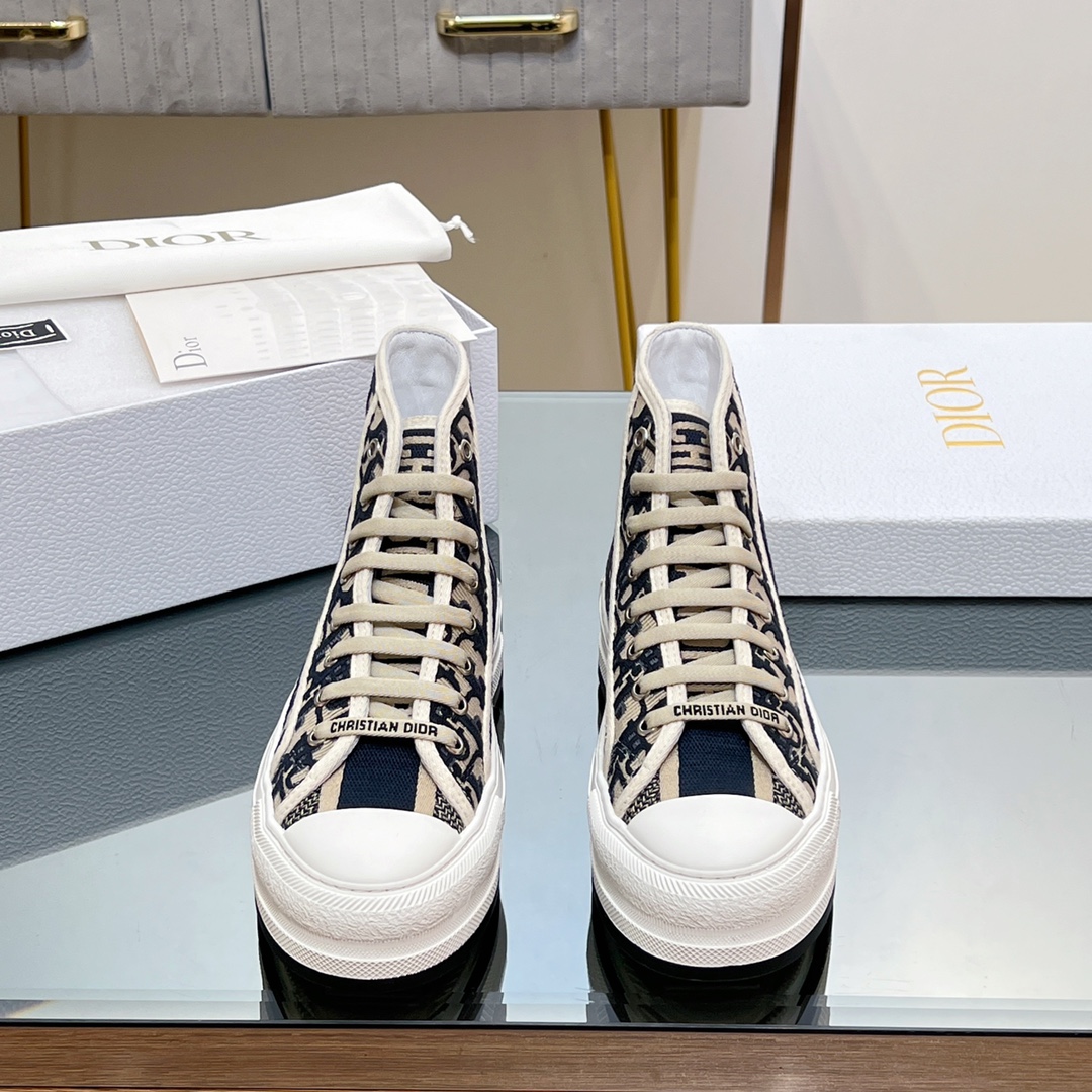 Dior Walk'n'Dior High Shoes Sneaker (Replica)