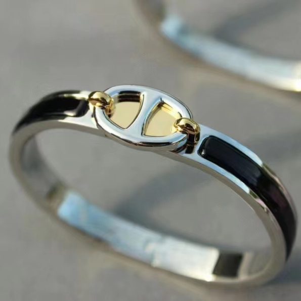 Hermes Bracelet Dupe, Mini Clic Chaine d'Ancre bracelet