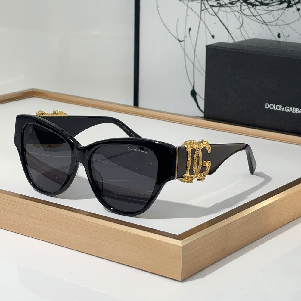 DOLCE & GABBAN DG Mirror leg Large Logo Sunglasses Top quality （Replica）