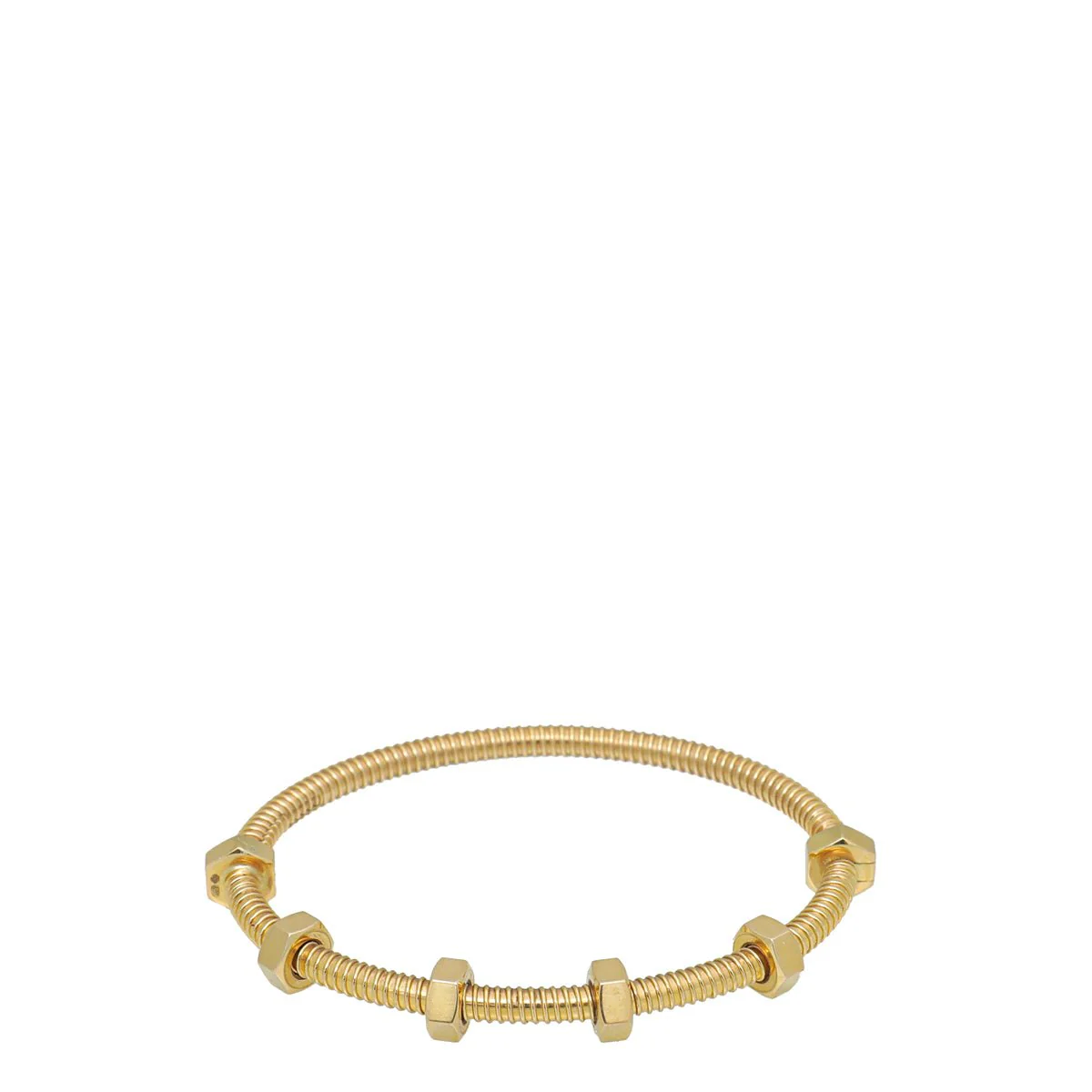 Cartier 18K Pink Gold Ecrou De Cartier Bracelet 15