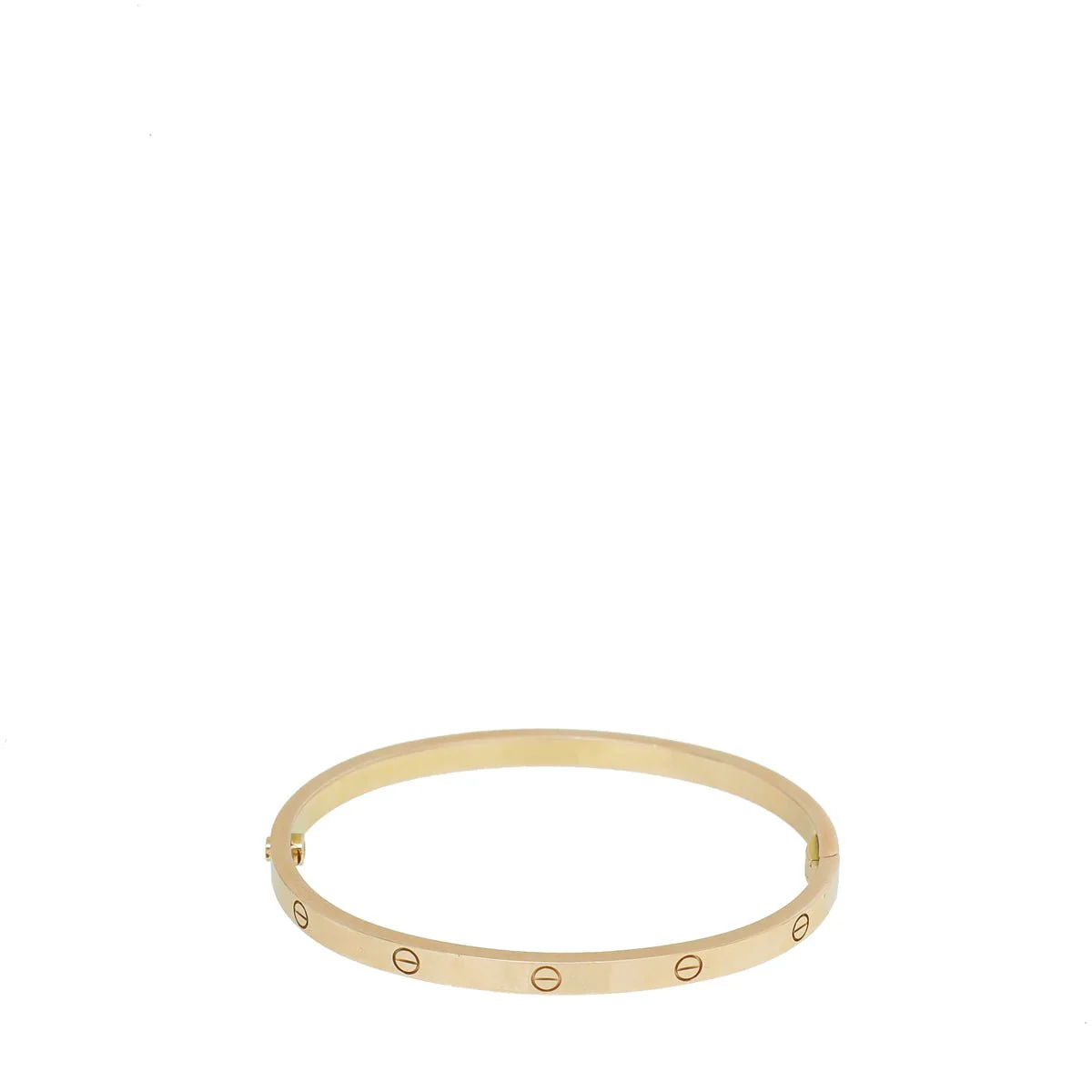 Cartier 18K Rose Gold Love Small Model Bracelet 16