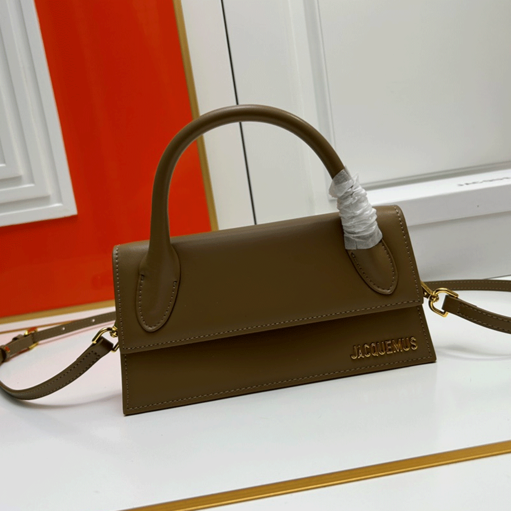 Jacquemus Leather Pocket Red Envelope  Bags  (Replica)