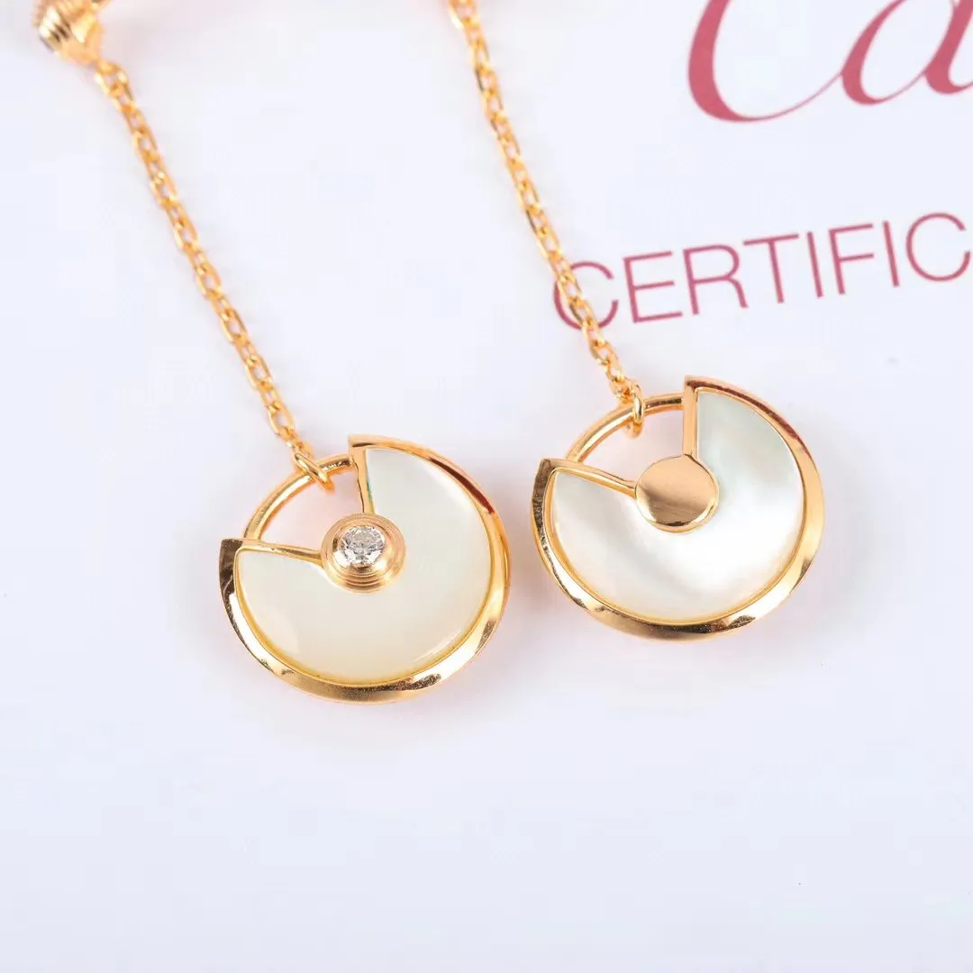 Amulette de Cartier Earrings with Diamonds