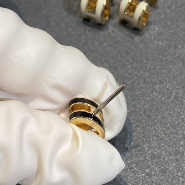 Hermes Pop H Earrings Replica, Enamel, Five Color