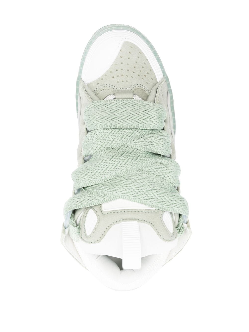 Lanvin LEATHER CURB SNEAKERS(Replica)