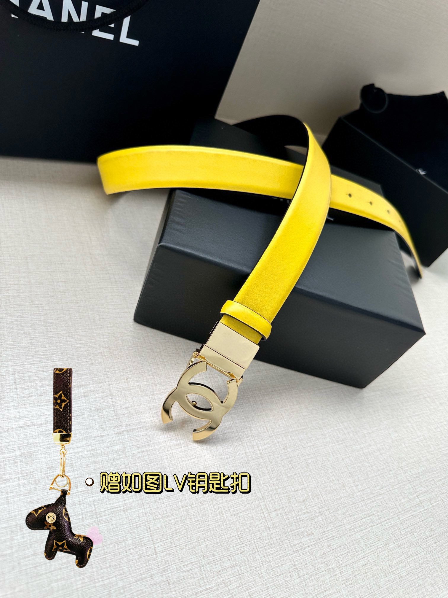 Chanel Leather Belts 1:1 Mirror Version