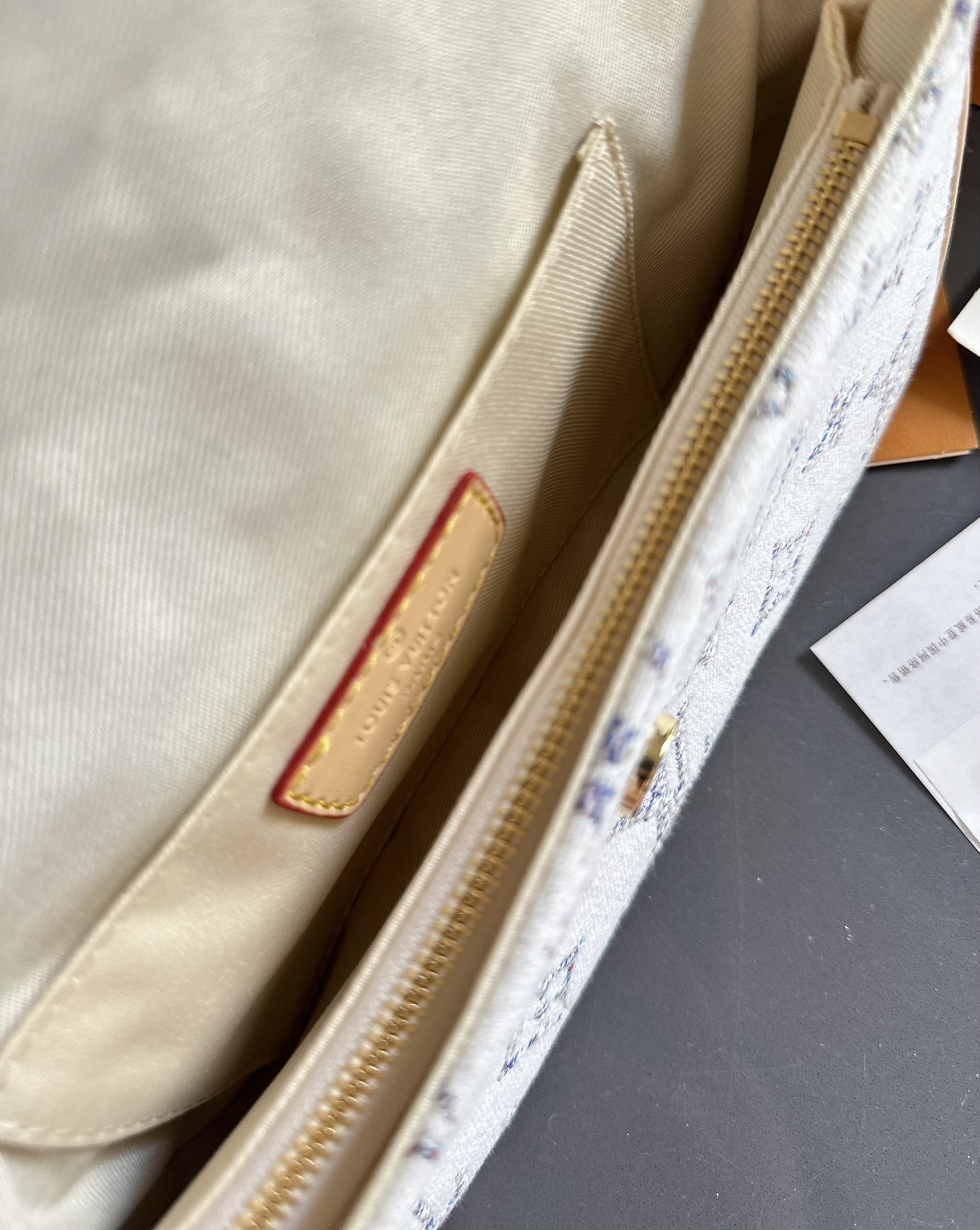 Louis Vuitton LV Denim Ivy Shoulder Bag Handbag (Replica)