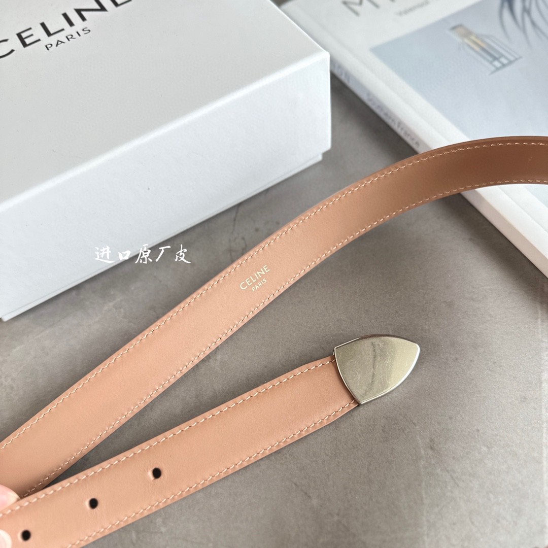 Celine Leather Belts 1:1 Mirror Version