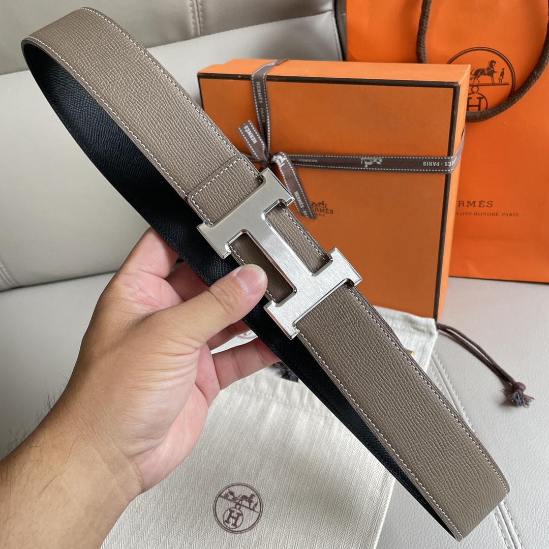 Hermes Leather Belts 1:1 Mirror Version