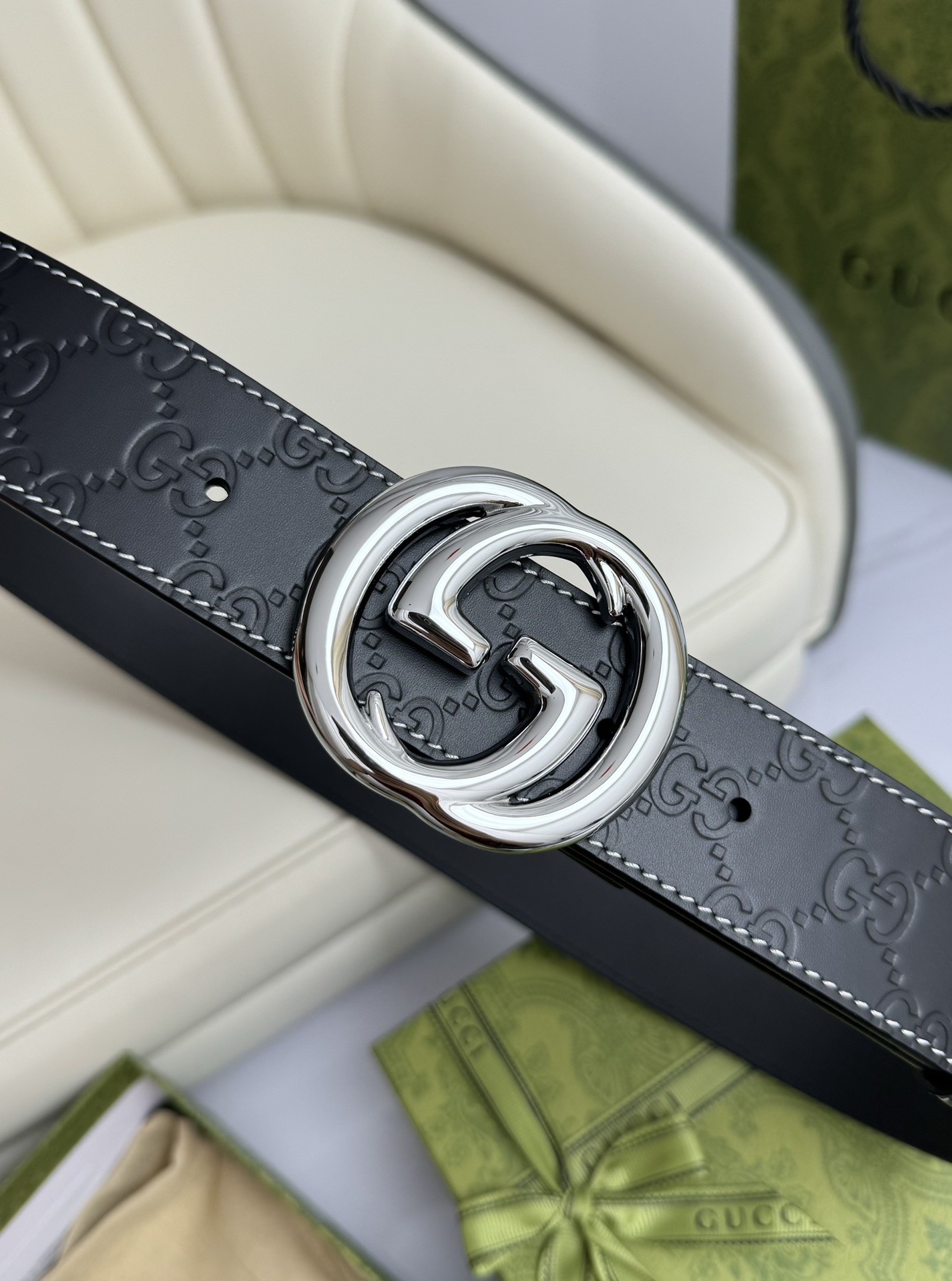 Gucci Leather Belts 1:1 Mirror Version