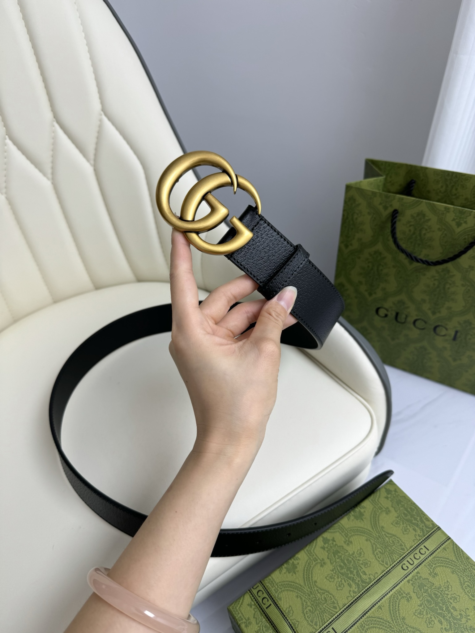 Gucci Leather Belts 1:1 Mirror Version