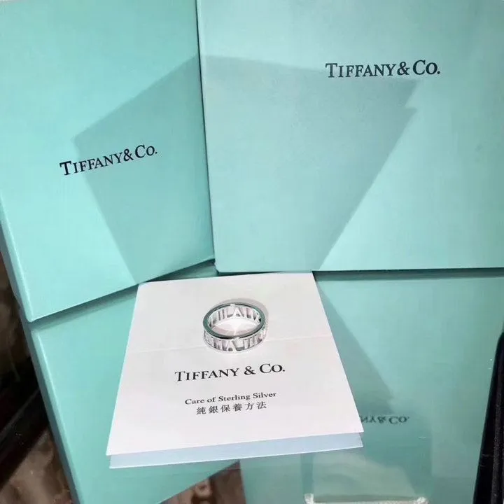 Tiffany Atlas Ring Hollow Replica 925 Silver Dubai 2021 GRP06996