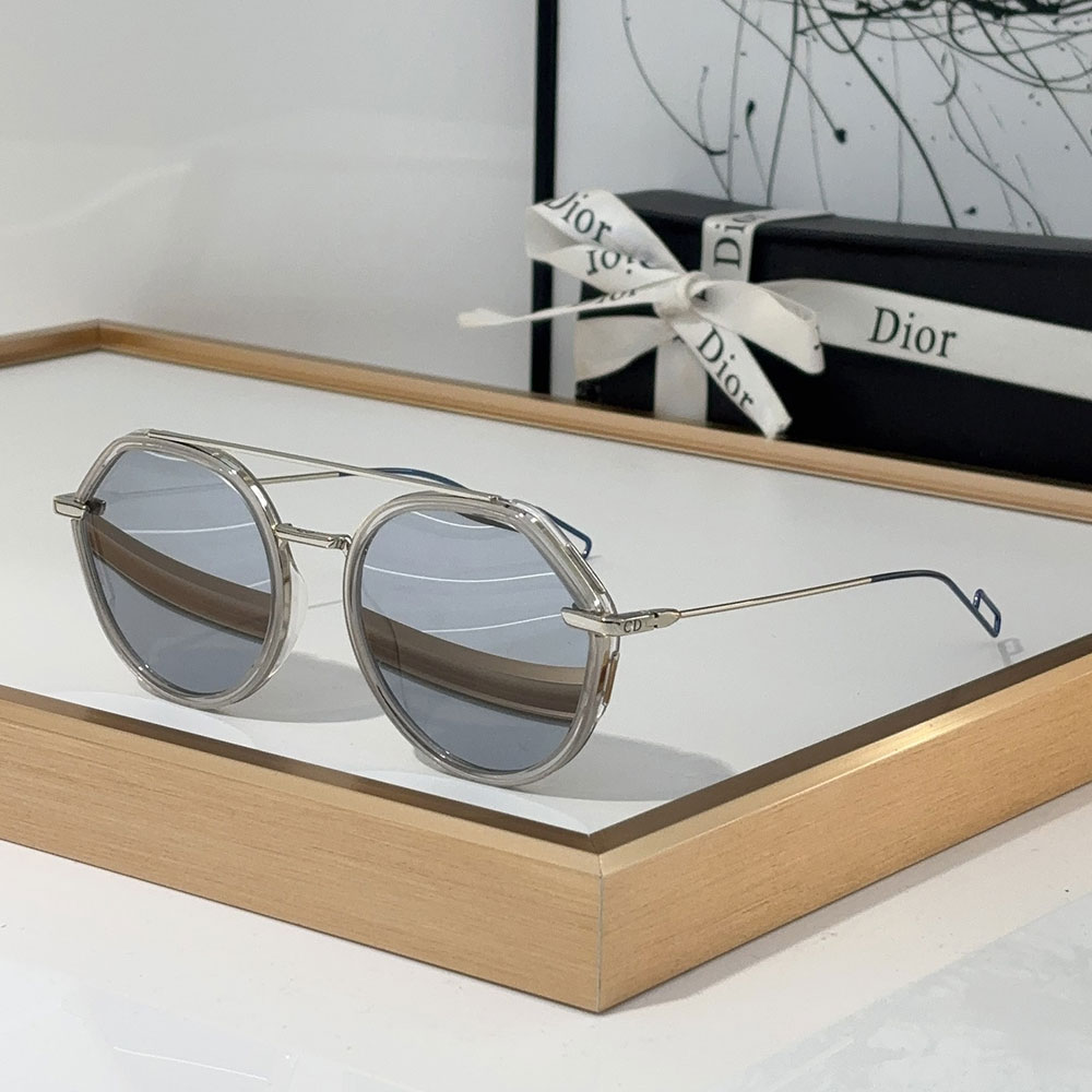 Dior Alloy Sunglasses With Reflective Frames Top quality (Replica）