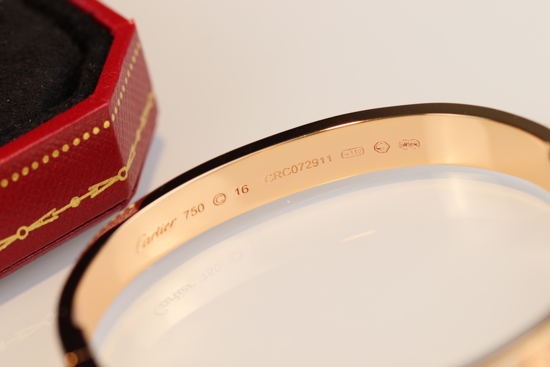 Cartier Love Bracelet Full Diamond Bracelet Rose Gold