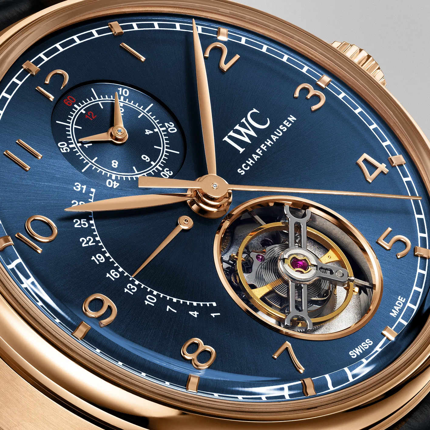 Schaffhausen Portugieser tourbillon chronograph boutique edition iw394005