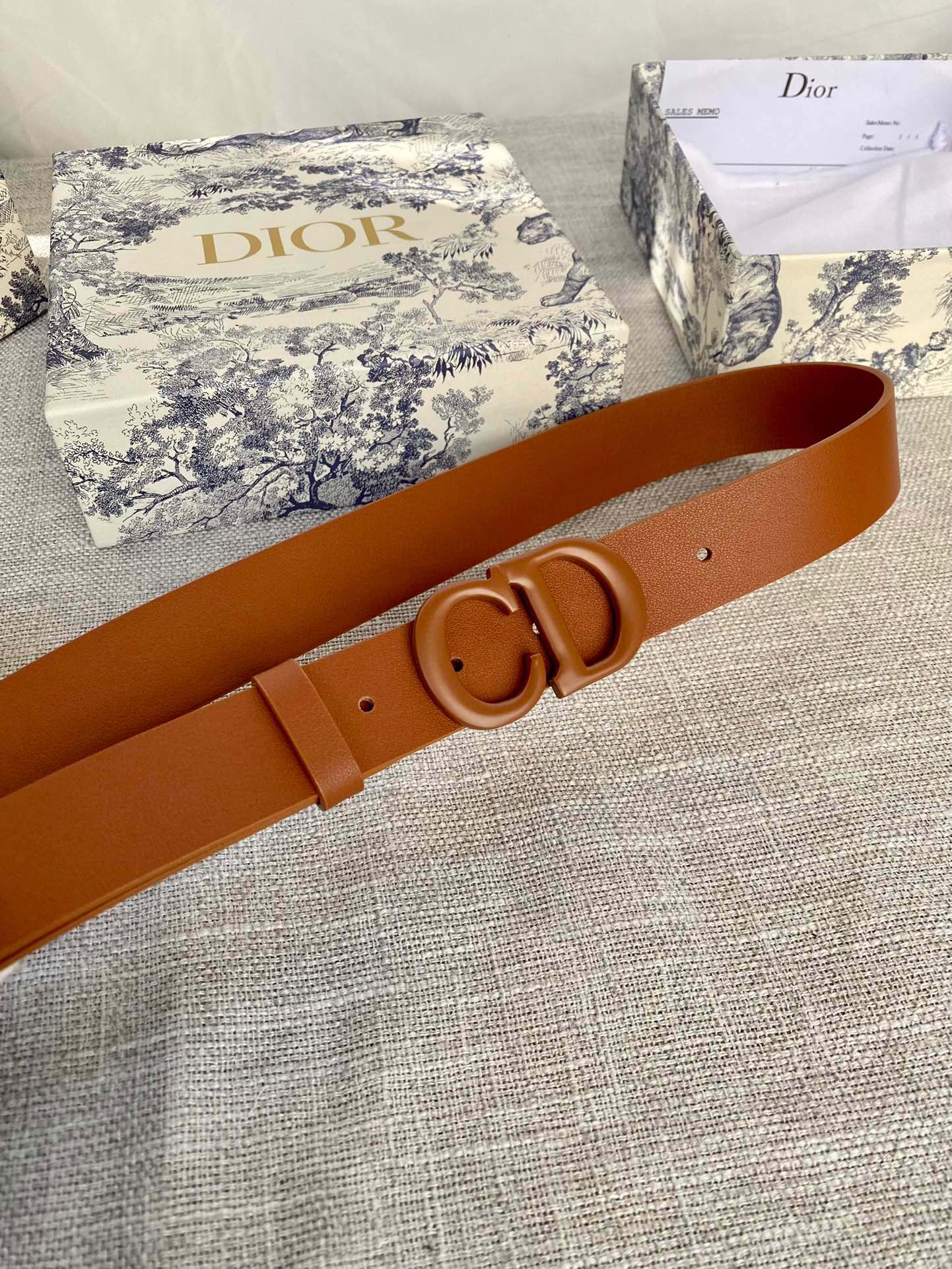 Dior Leather Belts 1:1 Mirror Version