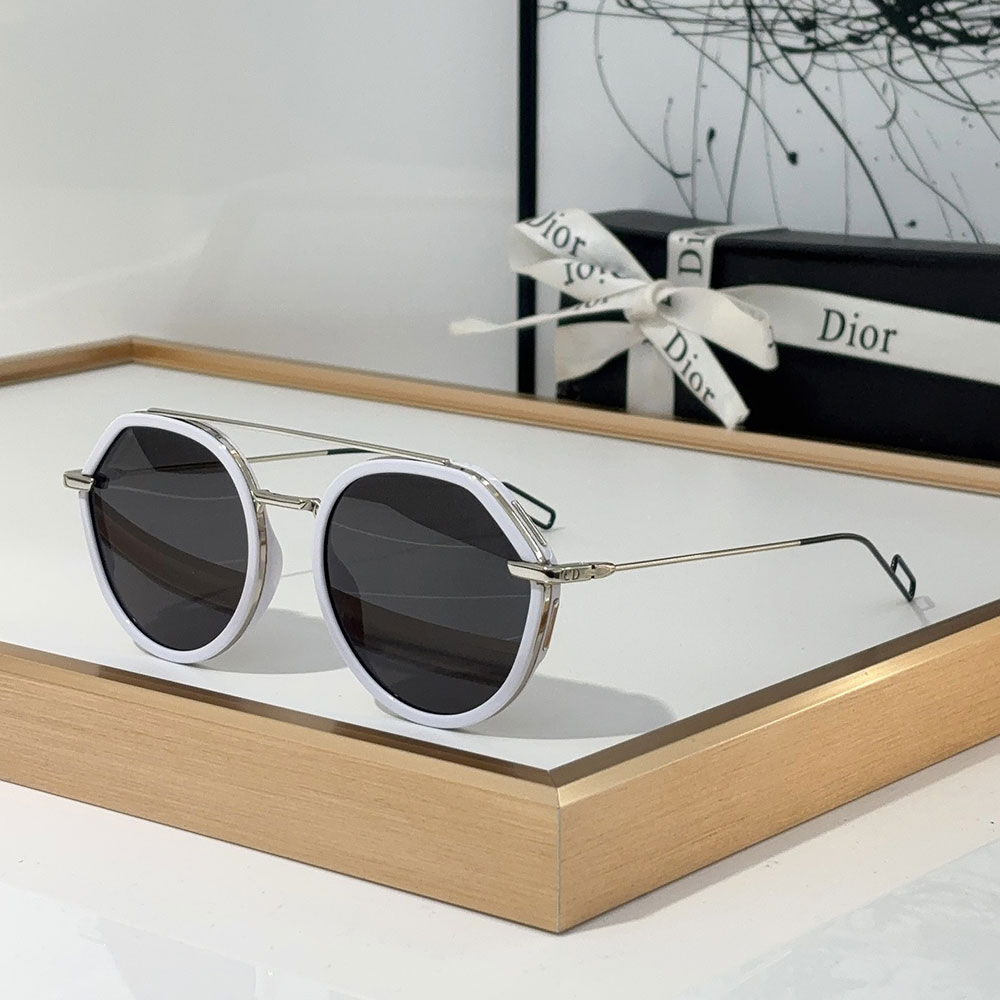 Dior Alloy Sunglasses With Reflective Frames Top quality (Replica）
