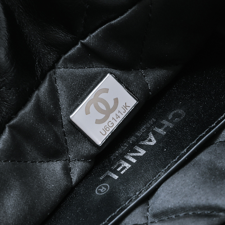 Chanel 22 Trash Bag Silver Hardware Mini Shoulder Bag Handbag