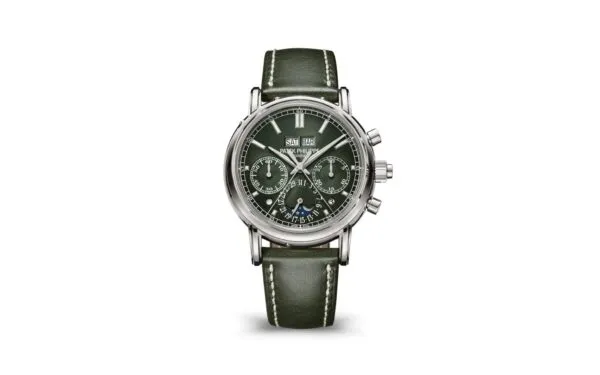 Split-Seconds chronograph, Perpetual calendar 40 mm,White gold,5204G-001
