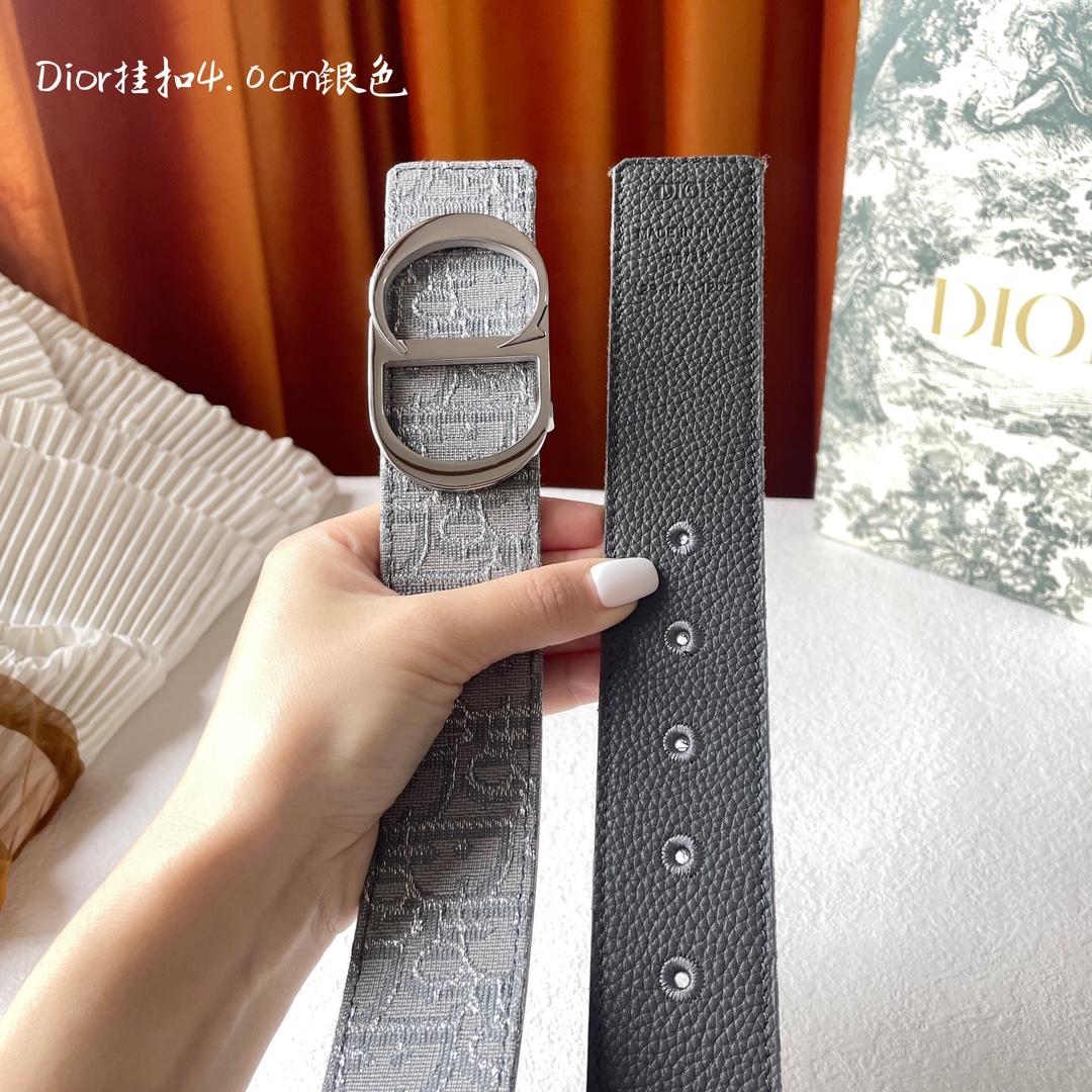 Dior Leather Belts 1:1 Mirror Version
